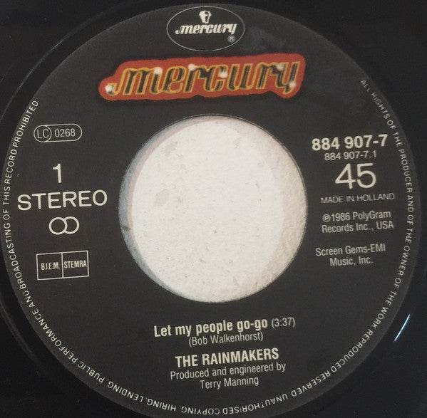 Rainmakers (2), The : Let My People Go-Go (7",45 RPM,Single)