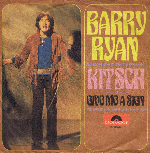 Barry Ryan : Kitsch (7",Single,Mono,45 RPM)