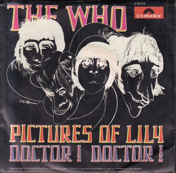 Who, The : Pictures Of Lily / Doctor! Doctor! (7",45 RPM,Single,Mono)