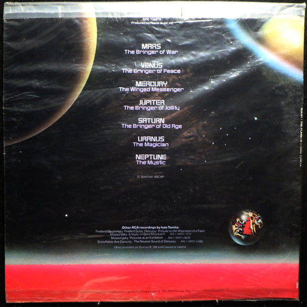 Tomita : The Planets (LP)