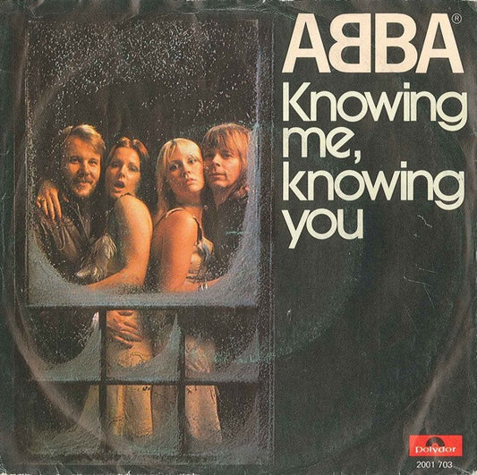 ABBA : Knowing Me, Knowing You (7",45 RPM,Single)