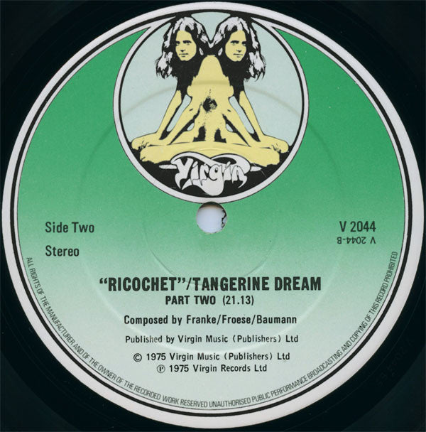 Tangerine Dream : Ricochet (LP, Album)