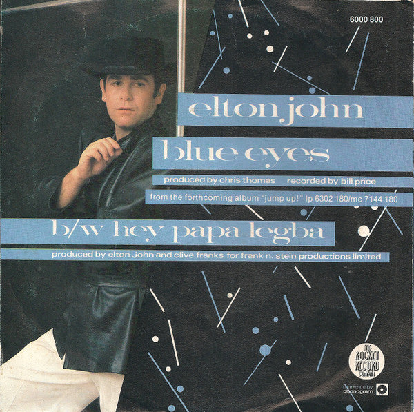 Elton John : Blue Eyes (7",45 RPM,Single)