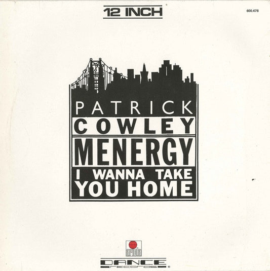 Patrick Cowley : Menergy (12",45 RPM,Stereo)