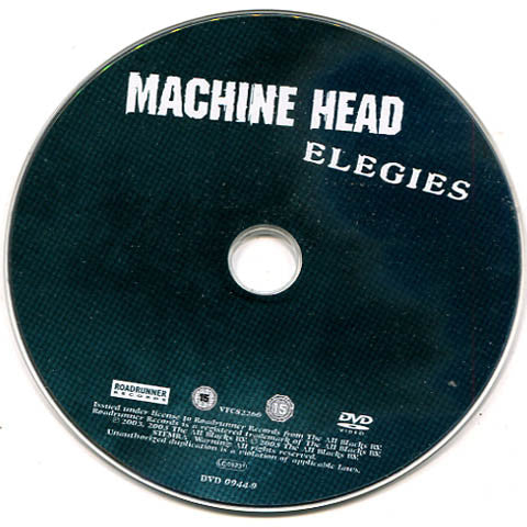 Machine Head (3) : Elegies (DVD-Video)