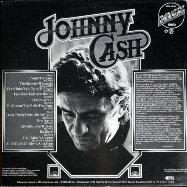 Johnny Cash : Johnny Cash (LP,Compilation)