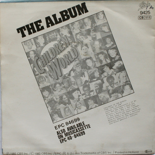 Children Of The World (2) , Featuring Andy Williams : If We Only Had The Time (7",45 RPM,Single,Stereo)
