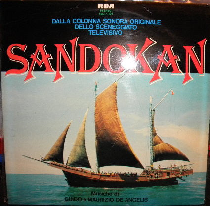 Guido And Maurizio De Angelis : Sandokan - Dalla Colonna Sonora Originale Dello Sceneggiato Televisivo (LP,Album)