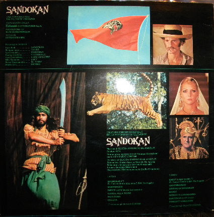 Guido And Maurizio De Angelis : Sandokan - Dalla Colonna Sonora Originale Dello Sceneggiato Televisivo (LP,Album)