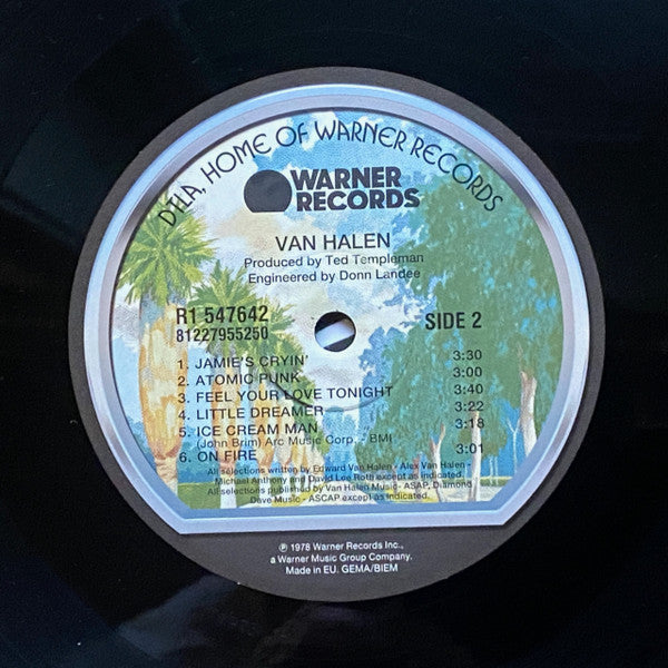 Van Halen : Van Halen (LP,Album,Reissue,Remastered)