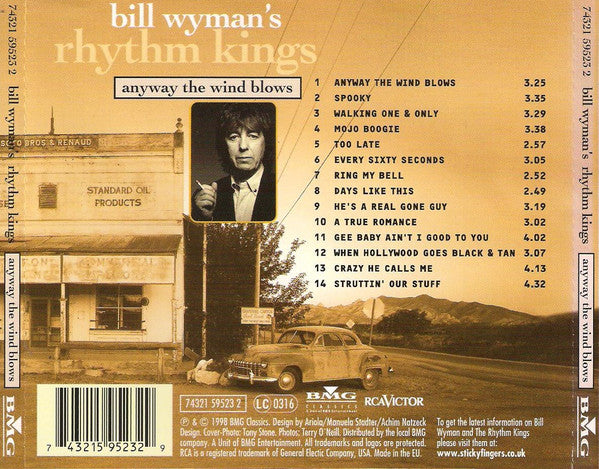 Bill Wyman's Rhythm Kings : Anyway The Wind Blows (Album)