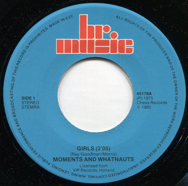 Moments, The & Whatnauts, The : Girls / Dolly My Love (7",45 RPM,Single)