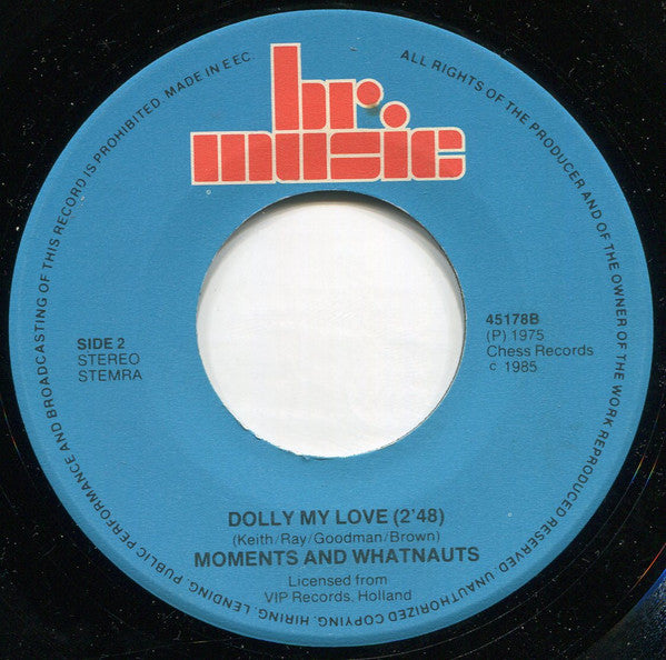 Moments, The & Whatnauts, The : Girls / Dolly My Love (7",45 RPM,Single)