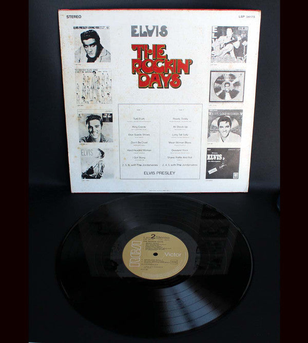 Elvis Presley : The Rockin' Days (LP,Compilation,Reissue)