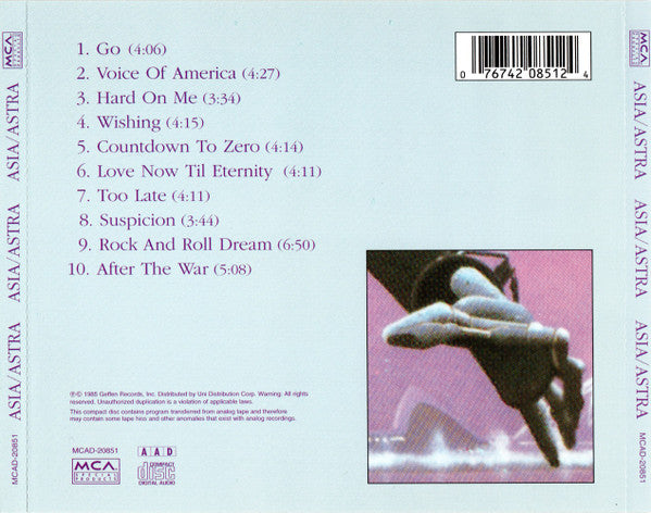 Asia (2) : Astra (Album,Reissue)
