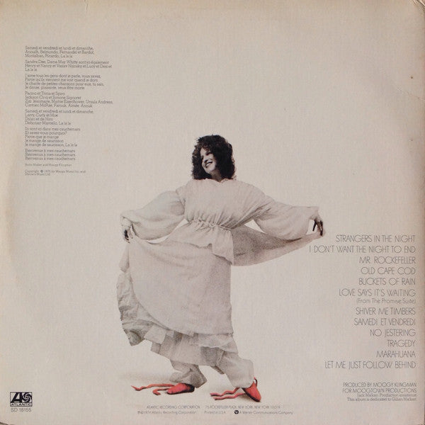 Bette Midler : Songs For The New Depression (LP,Album,Stereo)