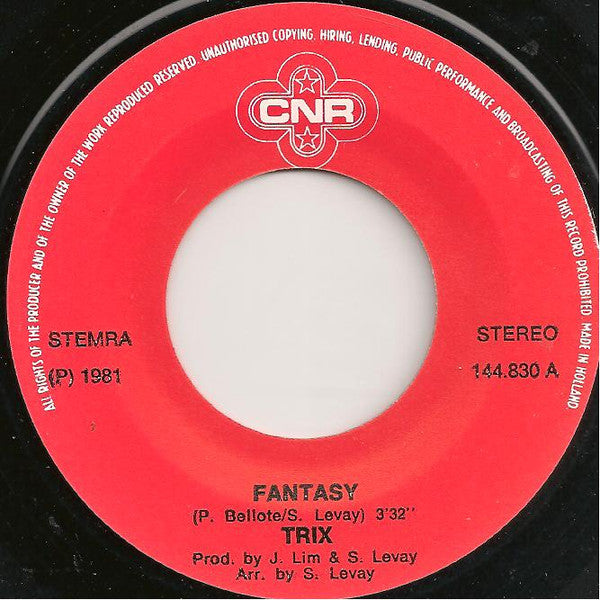 Trix (2) : Fantasy (7",Single,45 RPM)