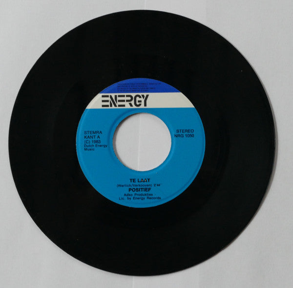 Positief : Te Laat / 17 Jaar (7",45 RPM,Stereo)