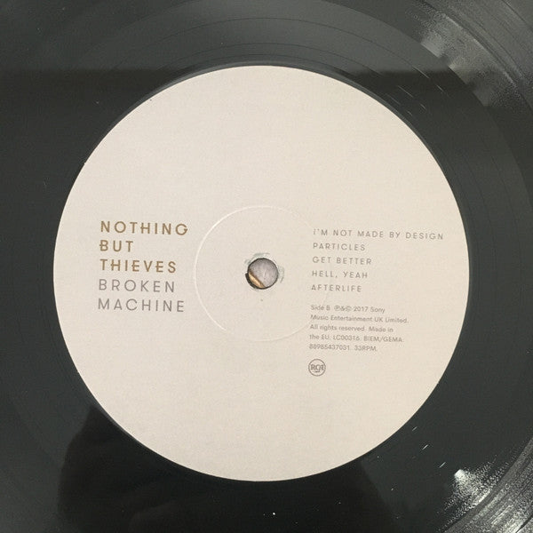 Nothing But Thieves : Broken Machine (LP,Album,Stereo)