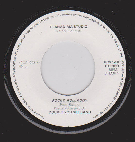 Double You See Band : Time Waste (7")