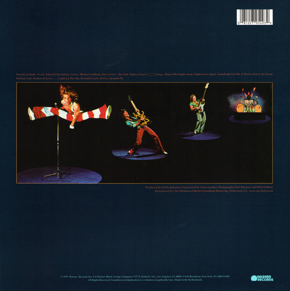 Van Halen : Van Halen II (LP, Album, RE, RM, RP, 180)