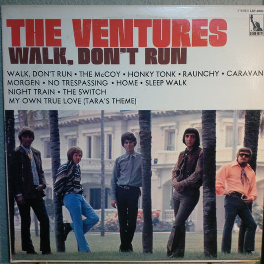 The Ventures : Walk Don't Run (LP, Album, RE)