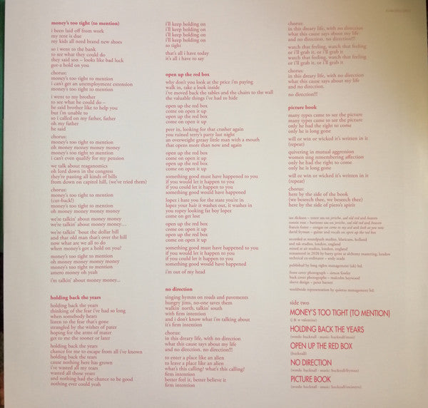 Simply Red : Picture Book (LP,Album,Reissue)