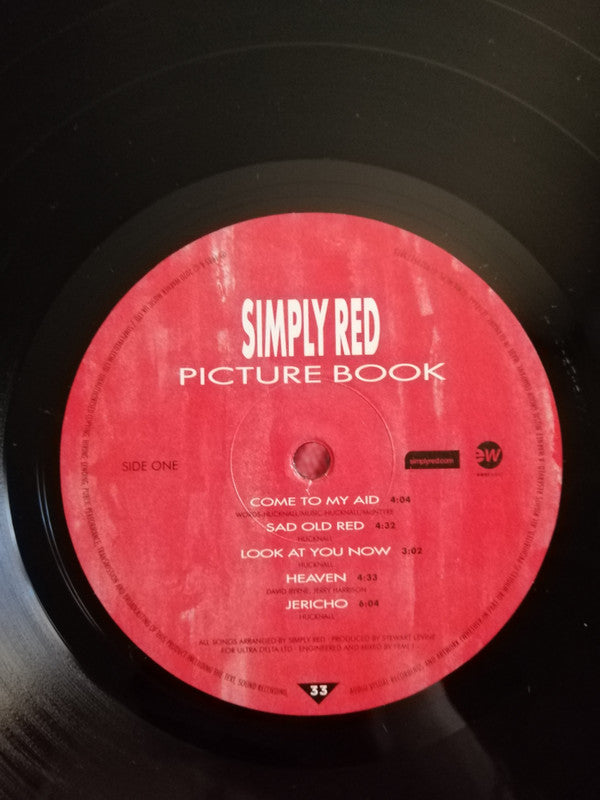 Simply Red : Picture Book (LP,Album,Reissue)