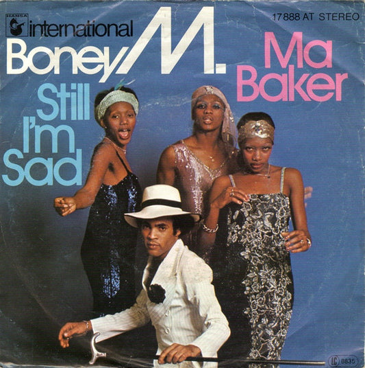 Boney M. : Ma Baker (7",45 RPM,Single,Stereo)