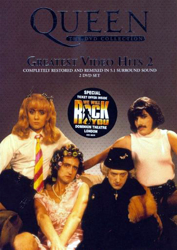 Queen : Greatest Video Hits 2 (DVD-Video,Multichannel,PAL,Compilation)