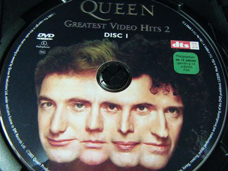 Queen : Greatest Video Hits 2 (DVD-Video,Multichannel,PAL,Compilation)