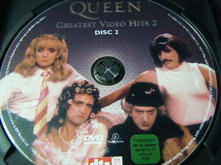 Queen : Greatest Video Hits 2 (DVD-Video,Multichannel,PAL,Compilation)