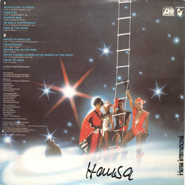 Boney M. : Nightflight To Venus (LP,Album)