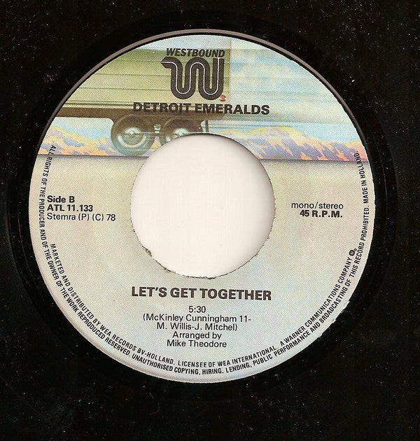 Detroit Emeralds : What's The Deal (7",Single,45 RPM)