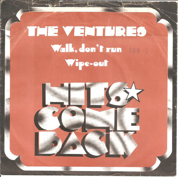 Ventures, The : Walk, Don't Run / Wipe-Out (7",45 RPM,Single,Reissue)
