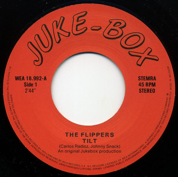 Flippers (3), The : Tilt (7",Single,45 RPM)