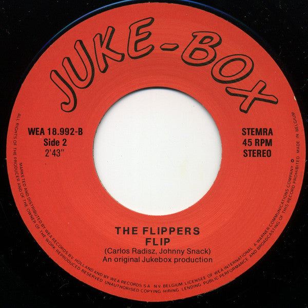 Flippers (3), The : Tilt (7",Single,45 RPM)