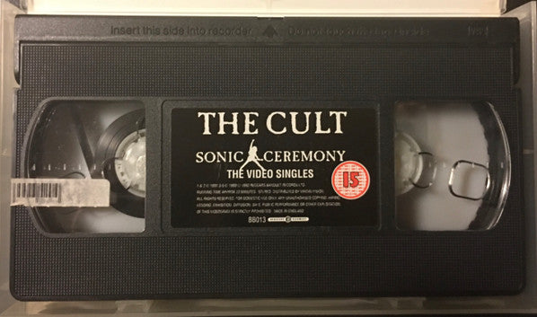 Cult, The : Sonic Ceremony (The Video Singles) (Compilation,PAL)