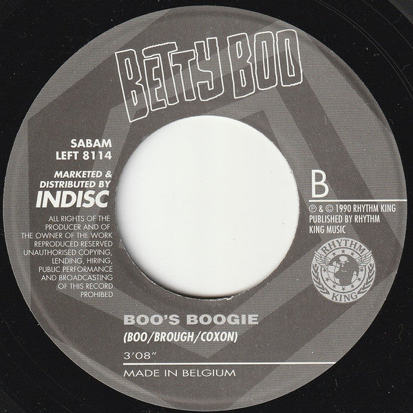 Betty Boo : Where Are You Baby? (7",45 RPM,Single)