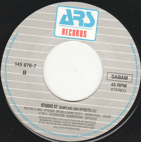 Various : Non-Stop Loop Mix (7",45 RPM,Single,Stereo)