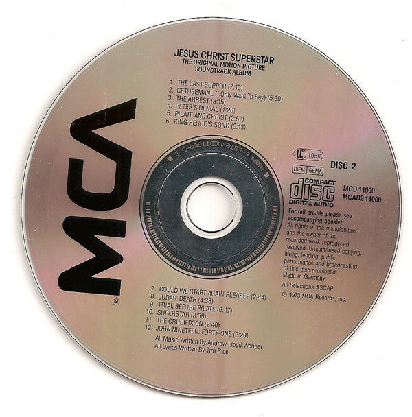 Various : Jesus Christ Superstar (The Original Motion Picture Sound Track Album) (Album,Reissue,Stereo)