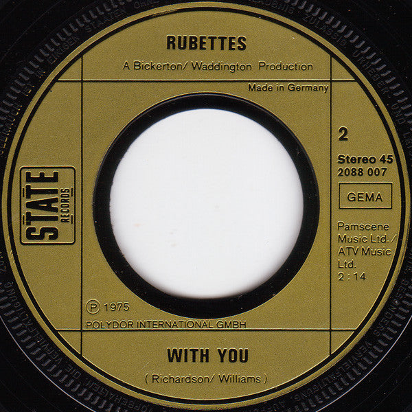 Rubettes, The : Foe Dee Oh Dee (7",45 RPM,Single)