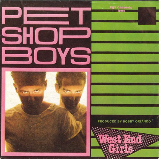 Pet Shop Boys : West End Girls (7",45 RPM,Single)
