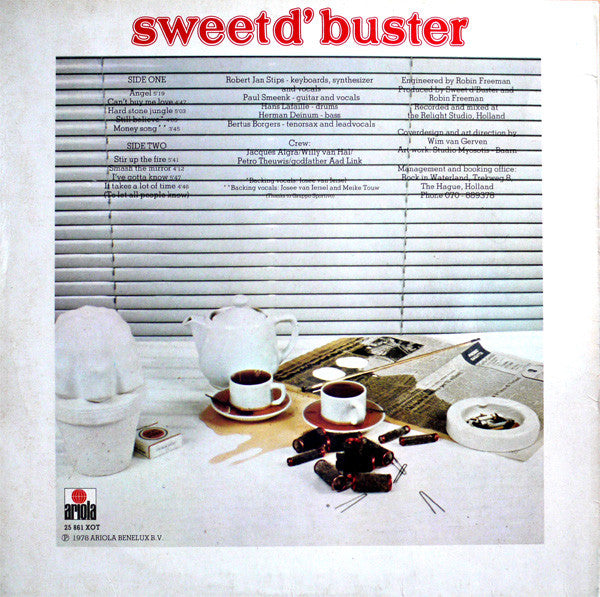 Sweet d'Buster : Friction (LP,Album)