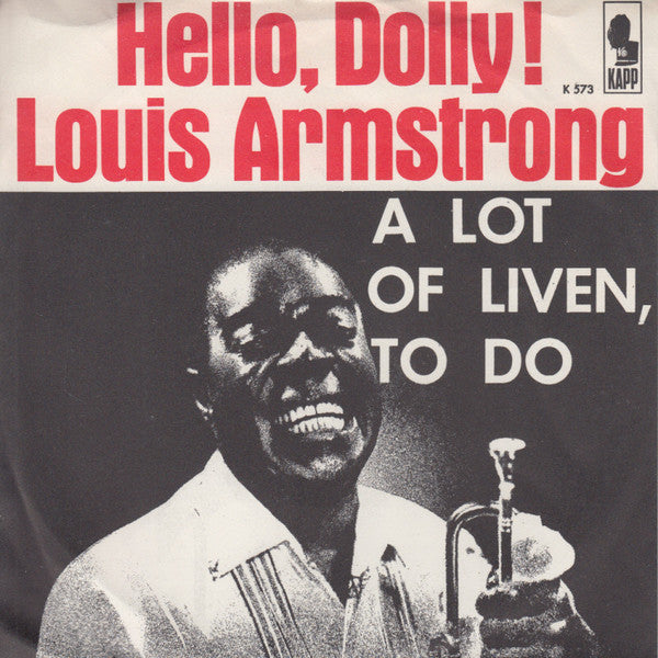 Louis Armstrong : Hello, Dolly! (7",45 RPM,Single)