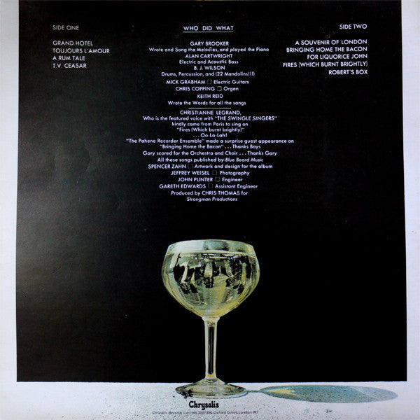Procol Harum : Grand Hotel (LP, Album, RE, Gat)