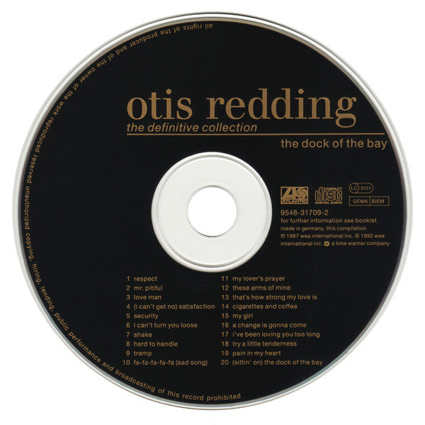 Otis Redding : The Dock Of The Bay - The Definitive Collection (Compilation,Reissue)