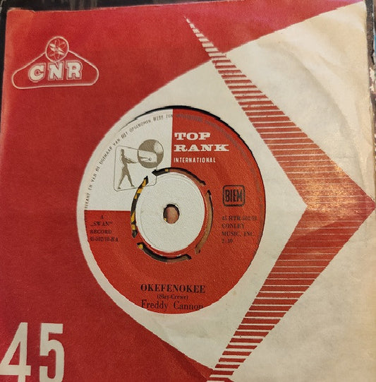 Freddy Cannon : Tellahassee Lassie / Okefenokee (7",45 RPM)