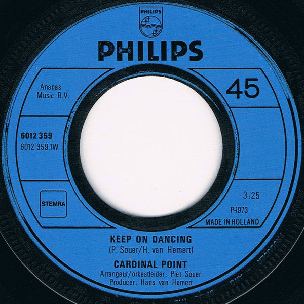 Cardinal Point : Keep On Dancing / Show Me The Way (7",45 RPM,Single)