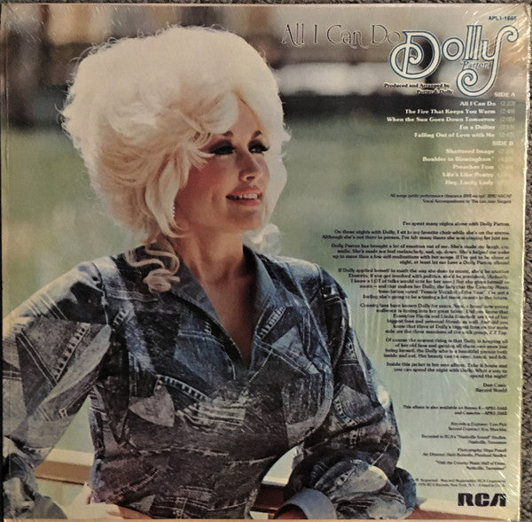 Dolly Parton : All I Can Do (LP,Album,Stereo)